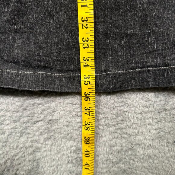 Tommy Hilfiger Women's Y2K Black Denim Maxi Skirt Dark Wash Plus Size 18 - Picture 13 of 14